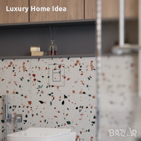 Основа за скрит монтаж на бутон зад плочка (GROHE механизъм) - Пълен комплект - Luxury Home Idea, снимка 4 - Други стоки за дома - 53980654