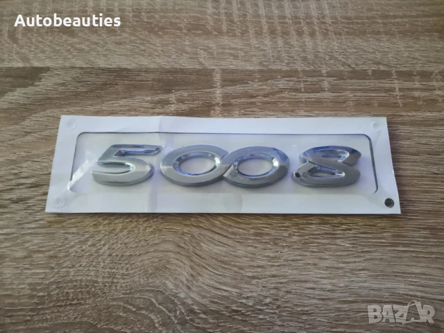 Емблема надпис Peugeot 5008 стар стил