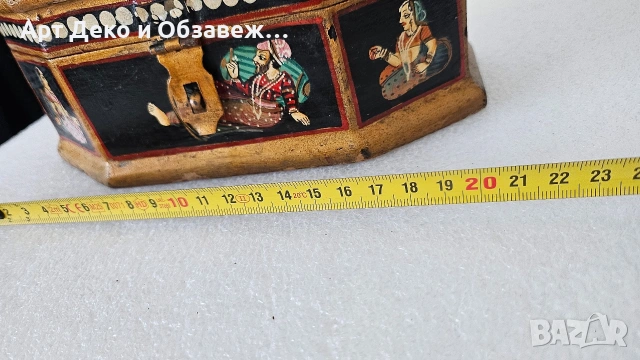 Стара Турска кутия, снимка 10 - Други ценни предмети - 53720242