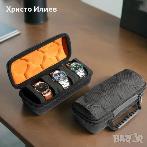 Кутия за съхранение на часовници за 5бр 3бр 1бр, снимка 2 - Други - 51129648