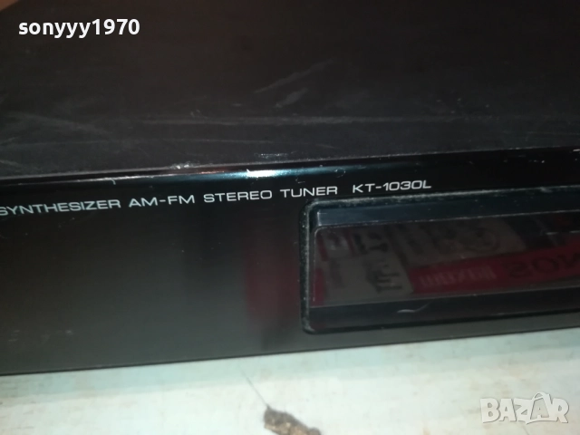 KENWOOD KT-1030L TUNER-ВНОС SWISS 0609252054, снимка 6 - Ресийвъри, усилватели, смесителни пултове - 51628455