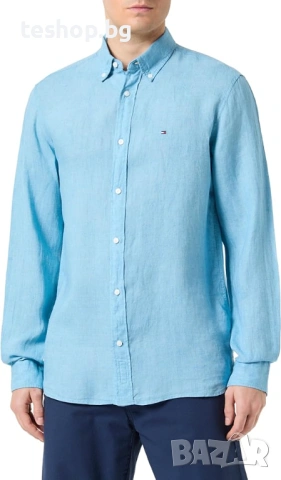 Мъжка ленена риза Tommy Hilfiger размер S