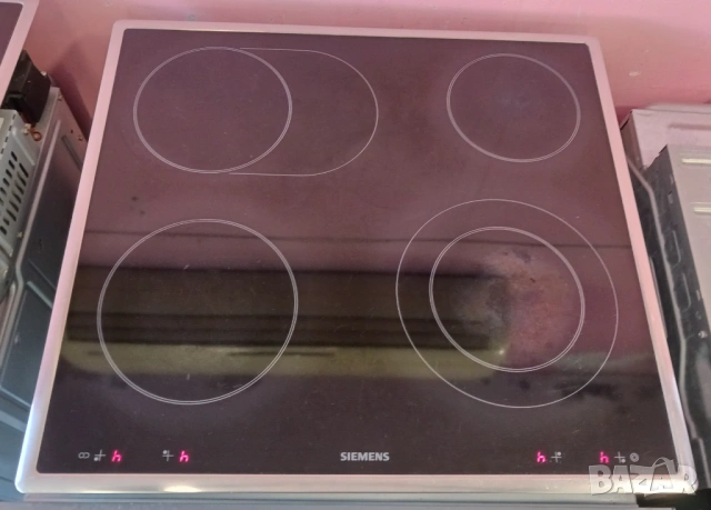 Печка за вграждане с керамичен плот SIEMENS, снимка 14 - Печки, фурни - 53987263