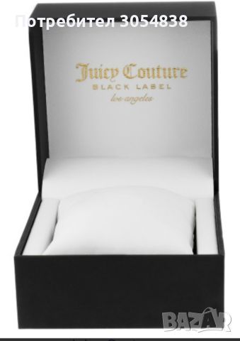 Juicy Couture - Овален часовник с кристали, Rose Gold, снимка 4 - Дамски - 45323778