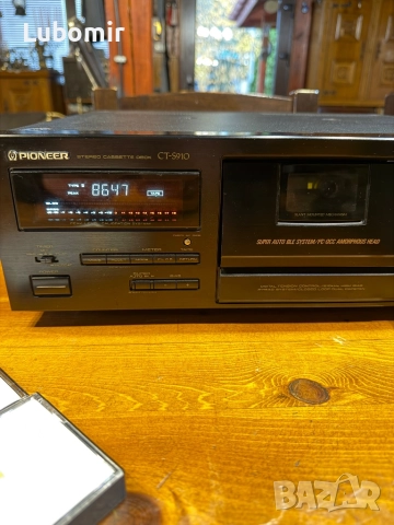 Касетен дек PIONEER CT-S910, снимка 3 - Декове - 52306681
