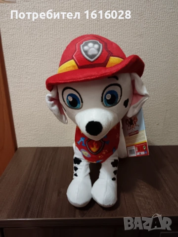 Плюшени играчки на Пес Патрул. Чейс,Маршал и Скай., снимка 5 - Плюшени играчки - 36680516
