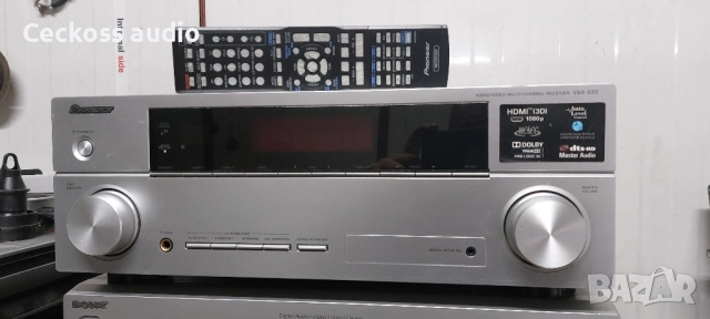 Ресивър PIONEER VSX-520 с дистанционно , снимка 2 - Ресийвъри, усилватели, смесителни пултове - 52025030