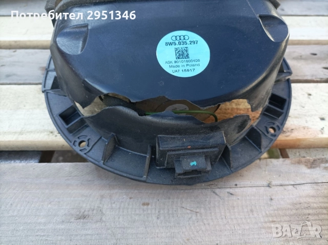 Високоговорител тонколона Audi S5 F5 A5 RS5 Bang & Olufsen 8W5035297, снимка 2 - Части - 52292544