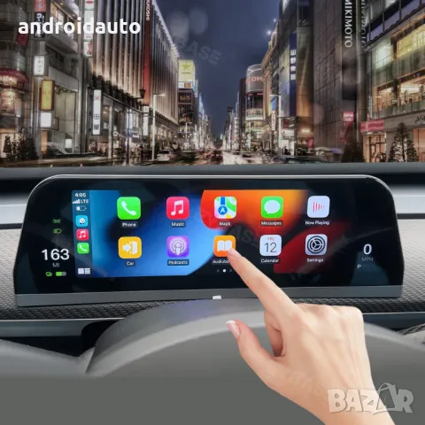 AndroidAuto/Carplay IPS 9.3"Tesla Model 3/Y HeadUp Дисплей за таблото, снимка 2 - Аксесоари и консумативи - 48800100