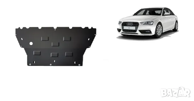Метална кора под двигател скорости Audi A4 B9 2015г +, снимка 2 - Аксесоари и консумативи - 50125004