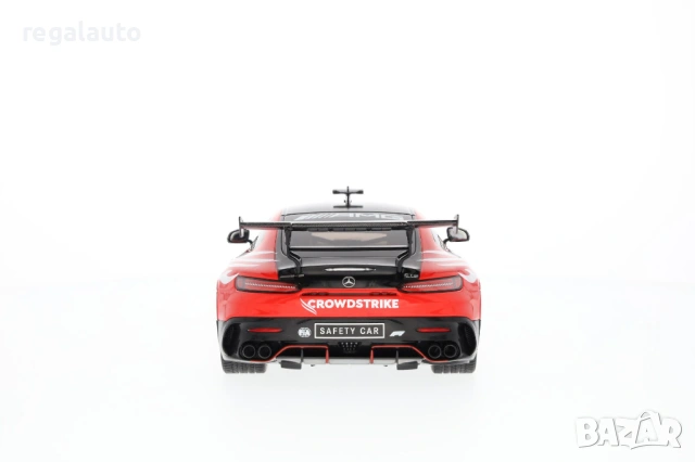 B66963805,умален модел 1:18,die-cast,Mercedes-AMG GT Black Series,Safety Car Formula 1,season 2024, снимка 6 - Колекции - 53452496