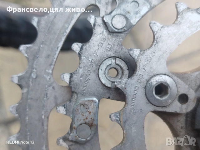 Курбел със средно движение за велосипед колело Shimano deore xtr, снимка 4 - Части за велосипеди - 51701694