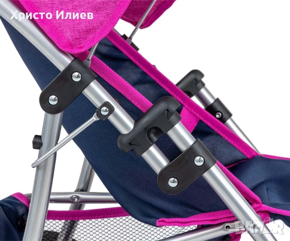 Количка за кукли сгъваема Детска количка за бебета, снимка 6 - Кукли - 52761529