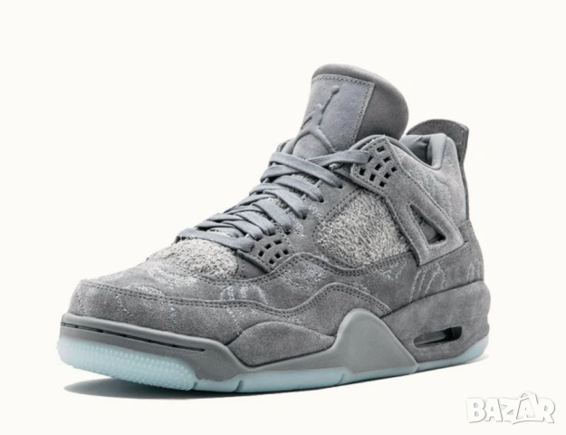 лимитирани Air Jordan 4 Retro x KAWS номер 43 ,5-44 оригинални маратонки , снимка 9 - Маратонки - 53728324