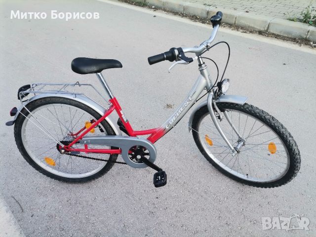 Велосипед Юношески 24цола, снимка 4 - Велосипеди - 46433307