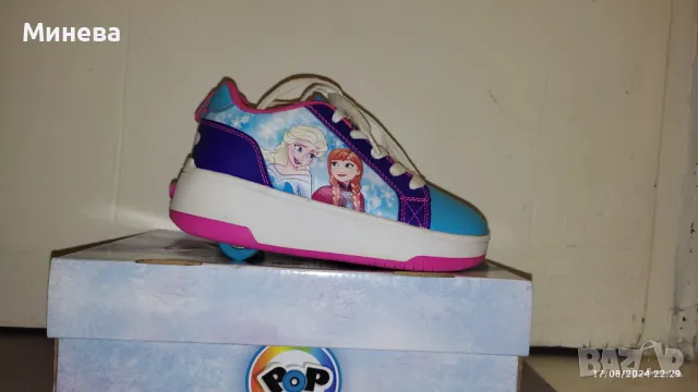 Обувки с колелца POP by HEELYS , снимка 2 - Детски обувки - 46940386