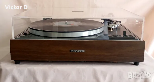  PIONEER PL-12D - Грамофон с нов капак, снимка 4 - Грамофони - 47509336