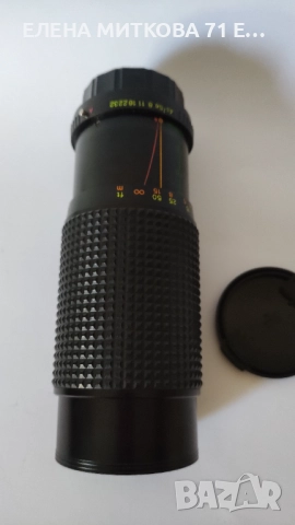 Обектив Osawa MC 1:45 80-205 mm Macro 52ф, снимка 8 - Обективи и филтри - 51945663