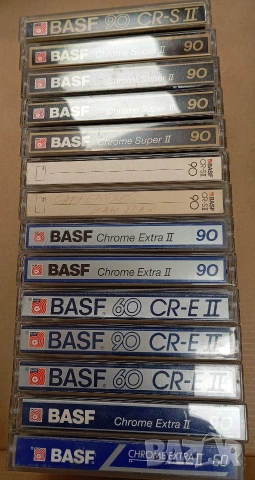 Basf Chrome Maxima CMII 90 / 100/ Emtec Sound Basf 90/ 60/ CR-S II 90, снимка 2 - Аудио касети - 54229127