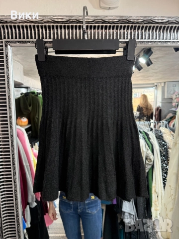 Пола от плетиво в размер S, снимка 5 - Поли - 52926870