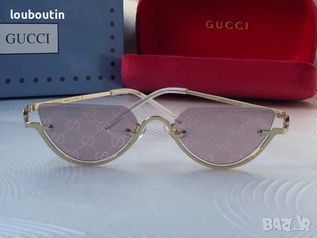 GUCCI 1:1 дамски слънчеви очила 4 цвята, снимка 12 - Слънчеви и диоптрични очила - 52915117