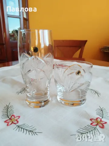 Кристални чаши серия,, Рамона" , снимка 3 - Чаши - 49616106