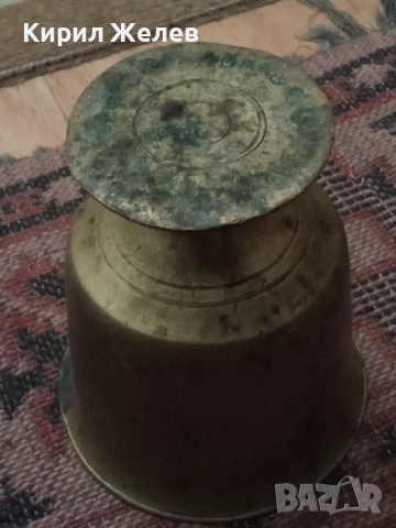 Старо бронзово хаванче 54292, снимка 3 - Антикварни и старинни предмети - 53638304