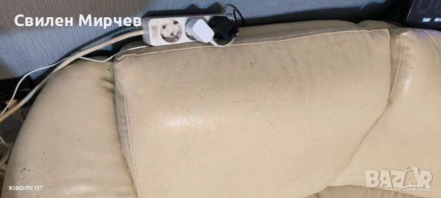 Ъглов диван еко-кожа-за ремонт (претапициране), снимка 8 - Дивани и мека мебел - 53159292