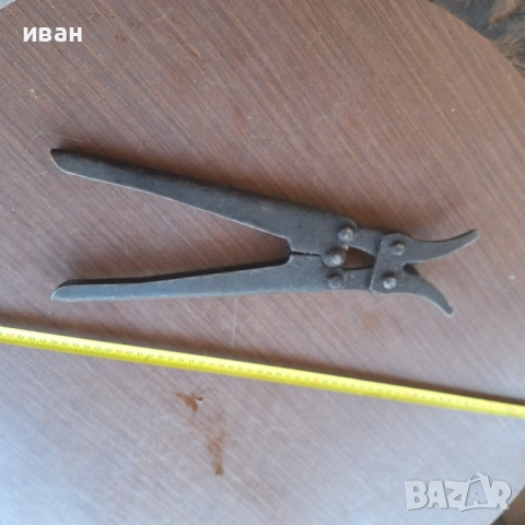 Руски военни клещи за бодлива тел-1944 г., снимка 4 - Антикварни и старинни предмети - 51733926