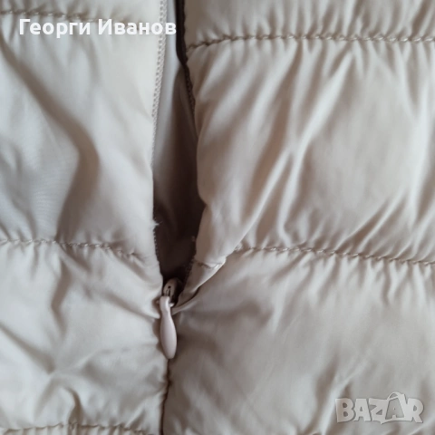НОВА БЕЗ ЕТИКЕТ L/XL ГРЕЙКА ПУХЕНКА ЕЛЕК Gillet Down Vest бежов преходен , снимка 6 - Други - 53901532