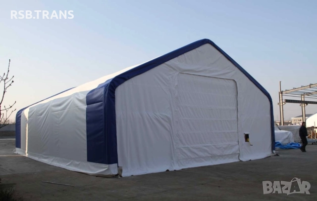 Хале Заслон Гараж склад хангар постройка палатка, снимка 4 - Индустриална техника - 51980678