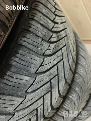 4бр. зимни гуми Michelin Alpin 6 225/50/17, снимка 3 - Гуми и джанти - 49296684