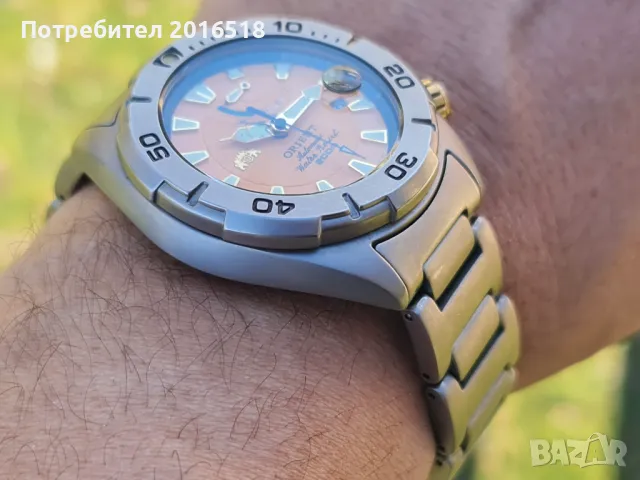 Orient M-force Automatic Titanium vintage Diver, снимка 6 - Мъжки - 50091459
