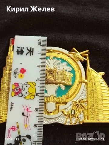 СУВЕНИР ИЗОБРАЗЯВАЩ ЗАБЕЛЕЖИТЕЛНОСТИ и СИМВОЛИ на ДУБАЙ БУРЖ ХАЛИФА 41795, снимка 6 - Други ценни предмети - 51180317