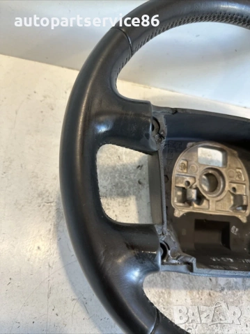 Скоростен волан, кожен, черен за Volkswagen Touareg 3.0 Tdi (2009) 7L6419091S, снимка 2 - Части - 54164889