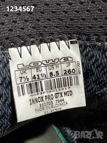 Lows Innox PRO Gore Tex MID Boots., снимка 4 - Мъжки боти - 53598612