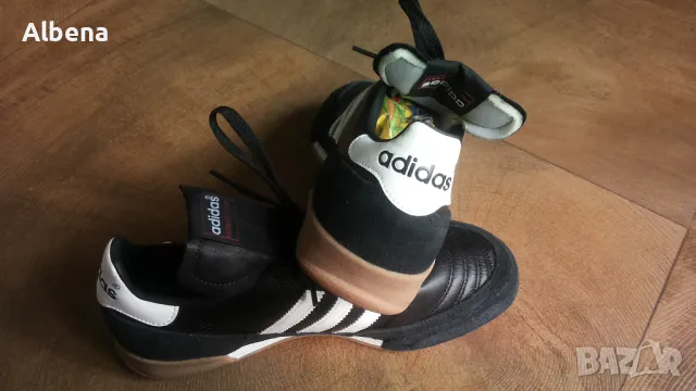 Adidas MUNDIAL GOAL Leather Football Shoes Размер EUR 39 1/3 / UK 6 за футбол в зала 275-14-S, снимка 7 - Спортни обувки - 47721181