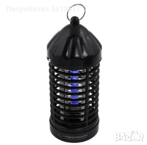 Лампа против насекоми UV Esperanza EHQ005 Terminator II, 2W 2 години гаранция