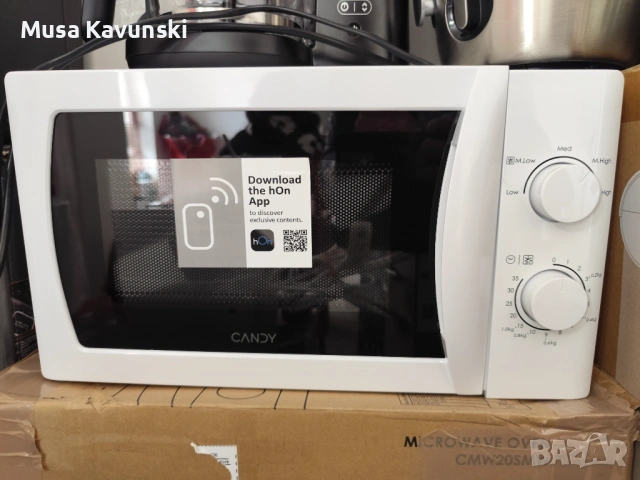  Микровълнова CANDY , снимка 3 - Микровълнови - 54006391
