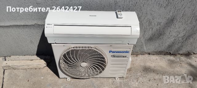 Инверторен климатик Panasonic 12-ка, снимка 1 - Климатици - 46247273