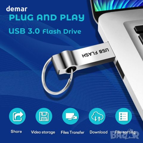 Aogamb USB стик 982 GB Високоскоростен Memory Stick 3.0 USB устройство с голям капацитет, снимка 2 - Друга електроника - 45633227