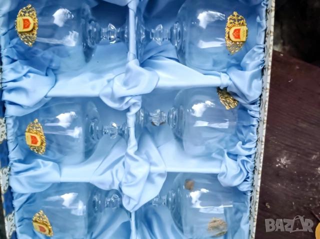 Уникален сервиз за вино с логото на Винимпекс , снимка 4 - Сервизи - 52459043