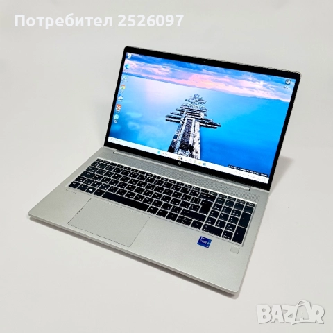 HP ProBook 450 G8/i7-1165G7/NVIDIA MX450/16GB RAM/512GB NVMe/Подсветка, снимка 3 - Лаптопи за работа - 52823493