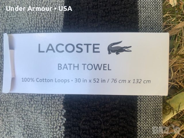 Lacoste, снимка 3 - Хавлиени кърпи - 46608298