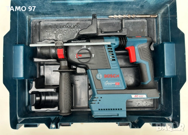 BOSCH GBH 18V-26 - Безчетков перфоратор 18V 2.6J като нов!, снимка 2 - Перфоратори - 53586896