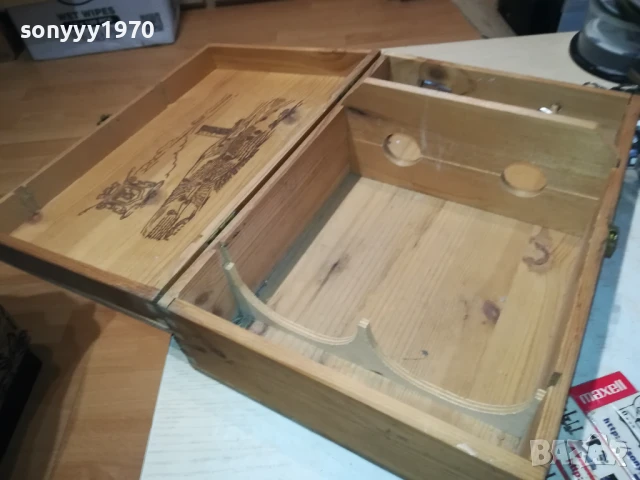 дървена кутия за колекция 31Х21Х11СМ 2507251316LCHERY, снимка 9 - Антикварни и старинни предмети - 51138906