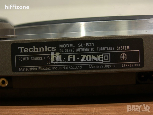 Грамофон  Technics sl-b21 , снимка 11 - Грамофони - 52973823