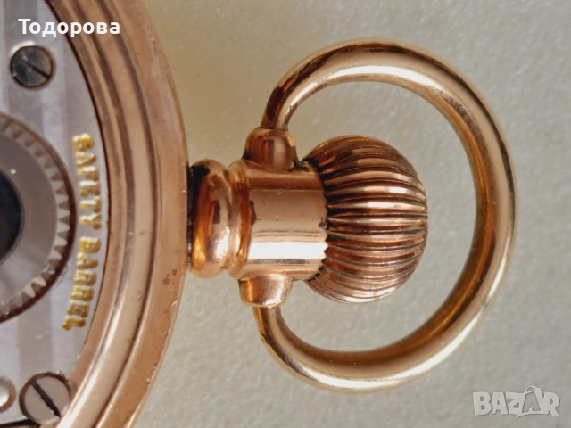 Джобен часовник ROLEX-1910-30 г.позлатен, снимка 13 - Джобни - 51909127