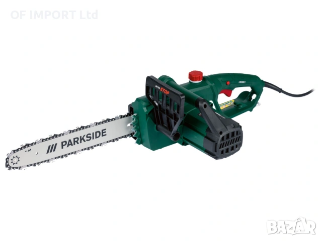 Електрически Верижен Трион Резачка PARKSIDE 1600W, снимка 2 - Градинска техника - 53085750