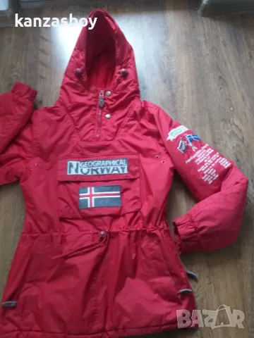 geographical norway - страхотен дамски анурак размер 2/М, снимка 4 - Якета - 47623697